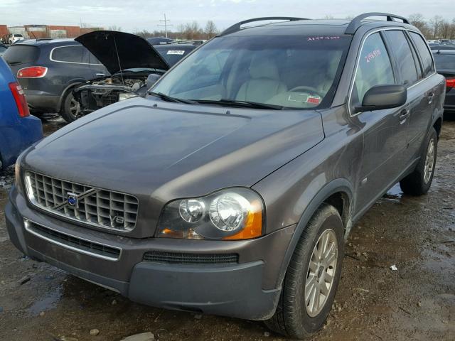 YV1CZ852451202833 - 2005 VOLVO XC90 V8 GRAY photo 2