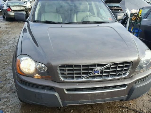 YV1CZ852451202833 - 2005 VOLVO XC90 V8 GRAY photo 9