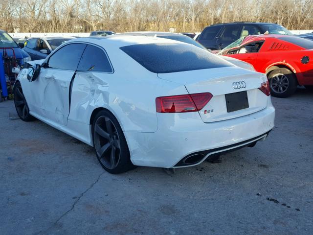 WUAC6AFR1FA901729 - 2015 AUDI RS5 WHITE photo 3