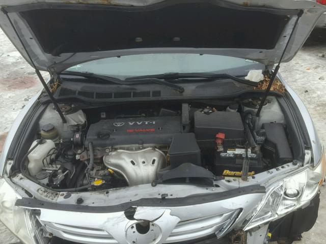 JTNBE46K673016914 - 2007 TOYOTA CAMRY NEW SILVER photo 7