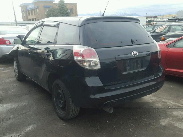 2T1KR32E17C665224 - 2007 TOYOTA COROLLA MA BLACK photo 3