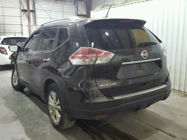 KNMAT2MT3GP657310 - 2016 NISSAN ROGUE S CHARCOAL photo 3