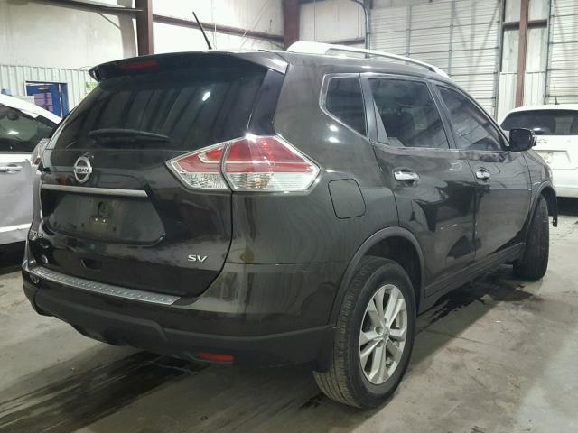 KNMAT2MT3GP657310 - 2016 NISSAN ROGUE S CHARCOAL photo 4