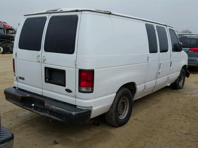 1FTRE14W0XHC11059 - 1999 FORD ECONOLINE WHITE photo 4