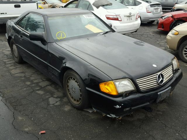 WDBFA66E5LF011167 - 1990 MERCEDES-BENZ 500 SL BLACK photo 1