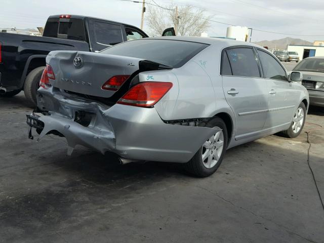 4T1BK36B17U169732 - 2007 TOYOTA AVALON XL SILVER photo 4