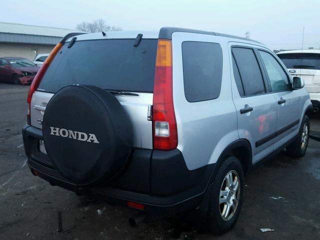 SHSRD78864U211377 - 2004 HONDA CR-V EX SILVER photo 4