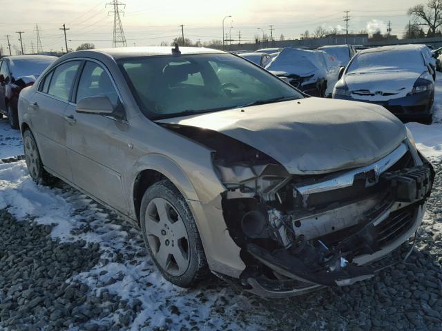 1G8ZS57B58F273914 - 2008 SATURN AURA XE TAN photo 1