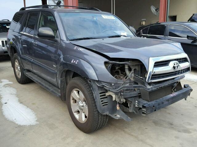 JTEZU14R878091245 - 2007 TOYOTA 4RUNNER SR GRAY photo 1