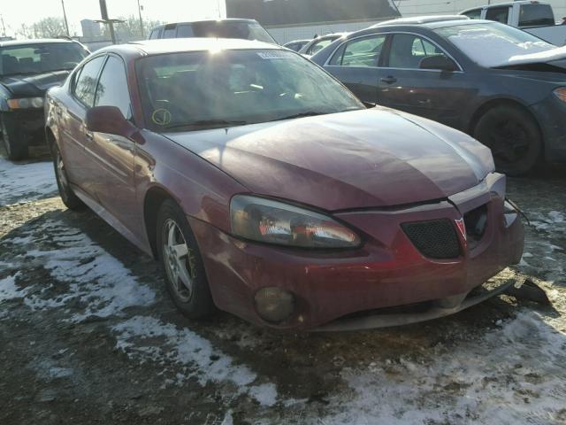 2G2WS522041161141 - 2004 PONTIAC GRAND PRIX BURGUNDY photo 1