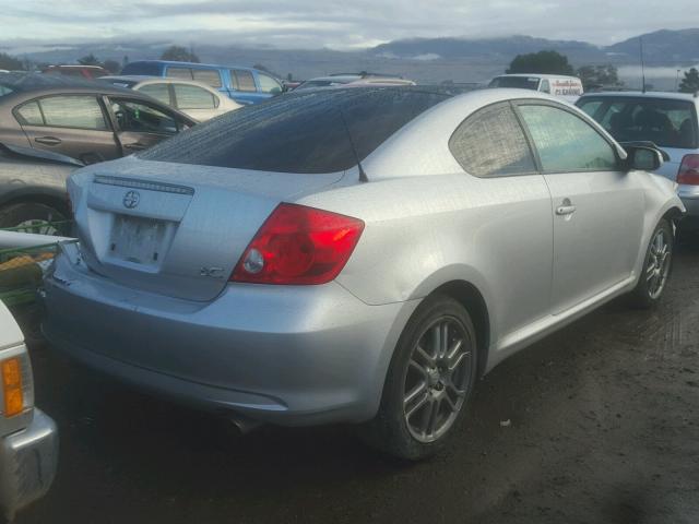 JTKDE167070175932 - 2007 TOYOTA SCION TC 银色 照片 4