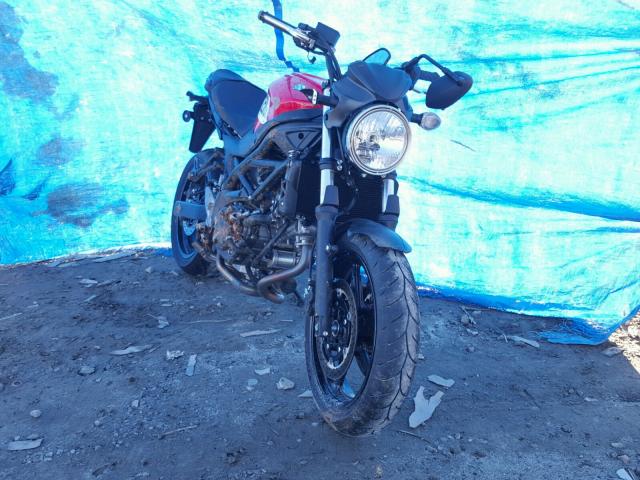 JS1VP55A1H2100425 - 2017 SUZUKI SFV650 RED photo 1