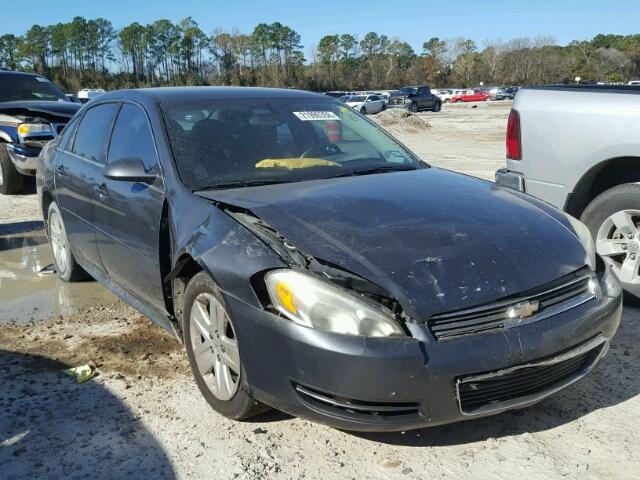 2G1WA5EK1B1105452 - 2011 CHEVROLET IMPALA LS CHARCOAL photo 1