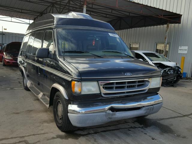 1FDRE14W22HB71393 - 2002 FORD ECONOLINE BLACK photo 1