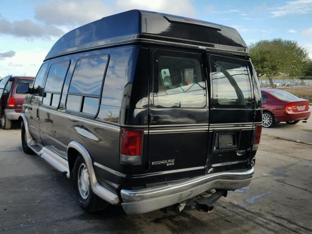 1FDRE14W22HB71393 - 2002 FORD ECONOLINE BLACK photo 3