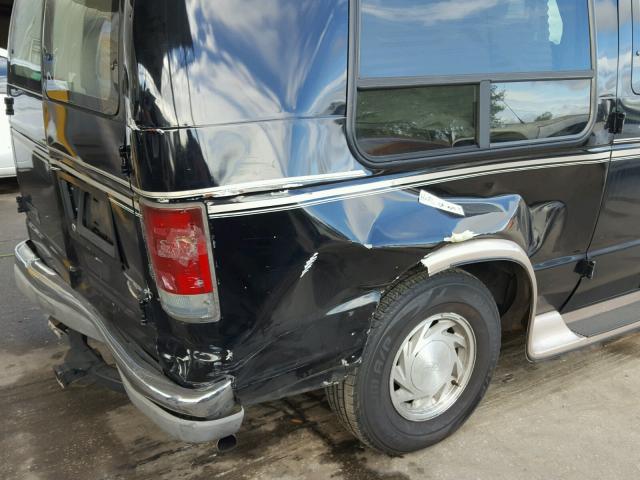 1FDRE14W22HB71393 - 2002 FORD ECONOLINE BLACK photo 9