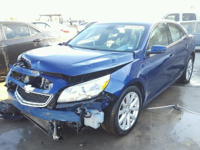 1G11E5SA9DU130911 - 2013 CHEVROLET MALIBU 2LT BLUE photo 2