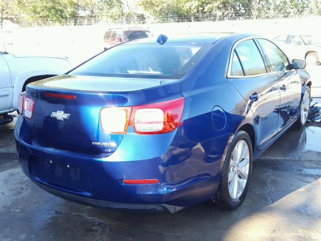 1G11E5SA9DU130911 - 2013 CHEVROLET MALIBU 2LT BLUE photo 4