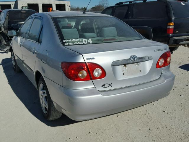 JTDBR32E960069755 - 2006 TOYOTA COROLLA CE GRAY photo 3