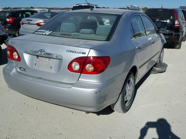 JTDBR32E960069755 - 2006 TOYOTA COROLLA CE GRAY photo 4