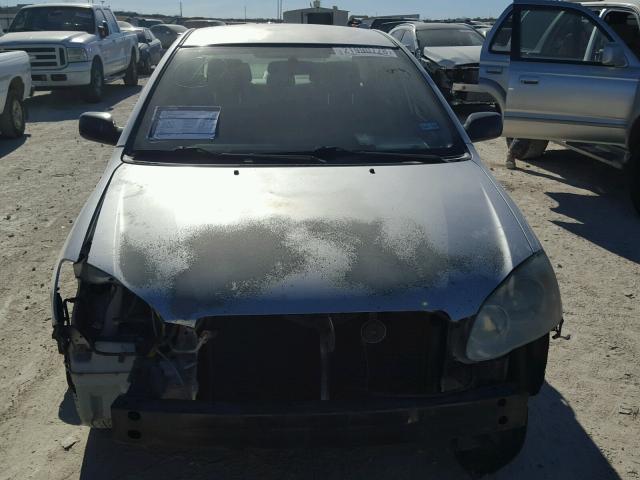 JTDBR32E960069755 - 2006 TOYOTA COROLLA CE GRAY photo 9