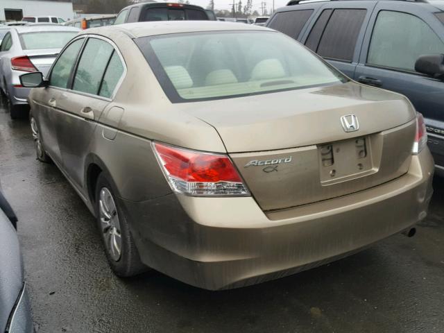 1HGCP2F38AA152546 - 2010 HONDA ACCORD LX GOLD photo 3