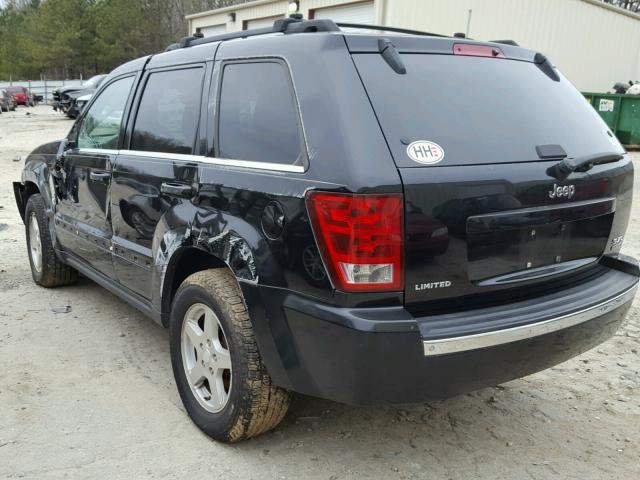 1J4HS58226C270686 - 2006 JEEP GRAND CHER BLACK photo 3