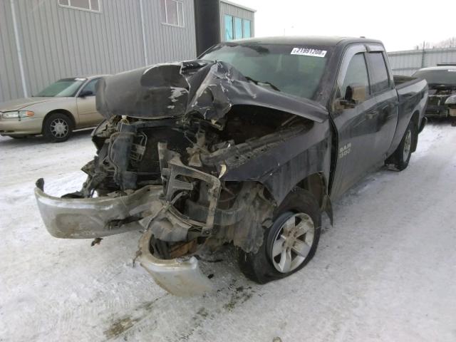 1C6RR7FP1DS613076 - 2013 RAM 1500 ST BROWN photo 2