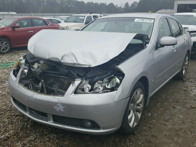 JNKAY01E67M310162 - 2007 INFINITI M35 BASE SILVER photo 2