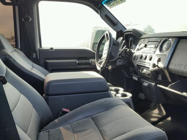 1FTWW31R38EA96597 - 2008 FORD F350 SRW S GRAY photo 5