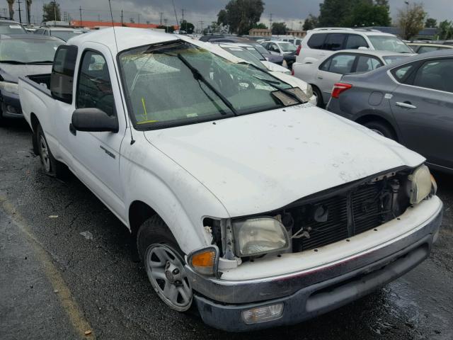 5TEVL52N34Z356371 - 2004 TOYOTA TACOMA XTR WHITE photo 1