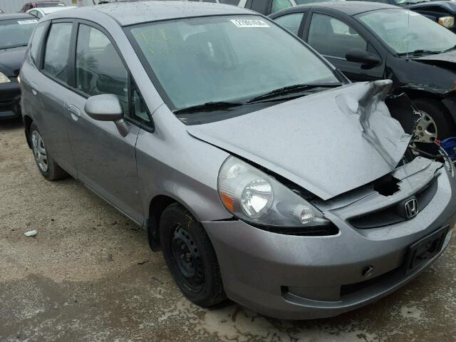 JHMGD38488S031765 - 2008 HONDA FIT GRAY photo 1