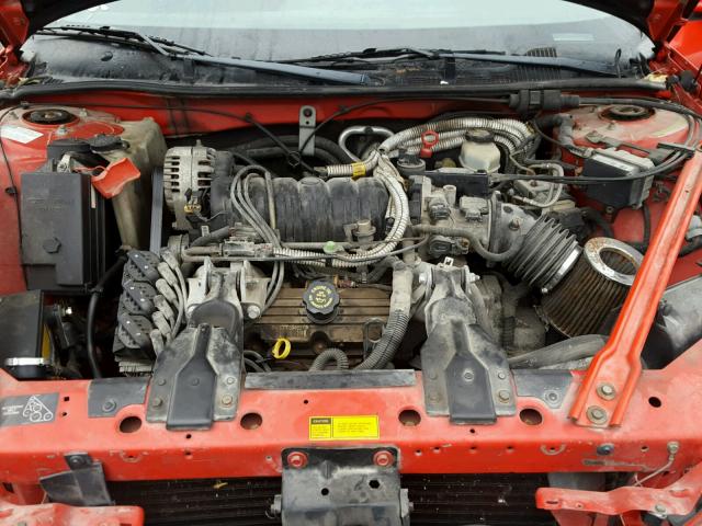 1G2WP52KXXF228696 - 1999 PONTIAC GRAND PRIX RED photo 7