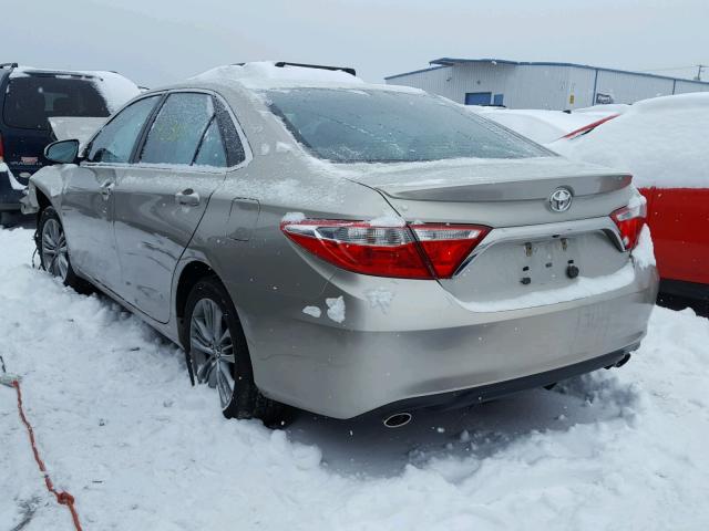 4T1BF1FK1FU883609 - 2015 TOYOTA CAMRY LE TAN photo 3