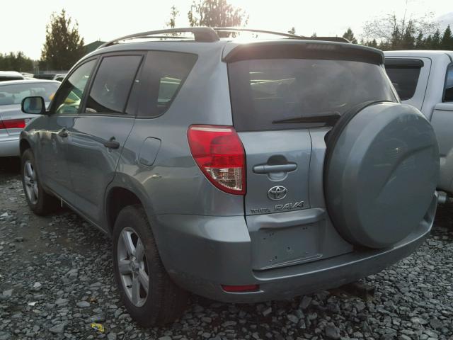 JTMZD33V385104517 - 2008 TOYOTA RAV4 TEAL photo 3