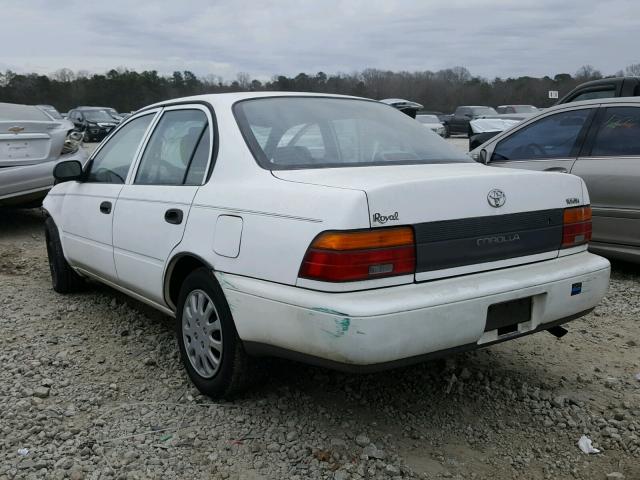 1NXAE04B3SZ275032 - 1995 TOYOTA COROLLA WHITE photo 3