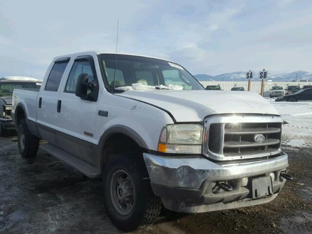 1FTNW21P03ED30952 - 2003 FORD F250 SUPER WHITE photo 1