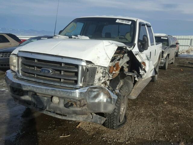 1FTNW21P03ED30952 - 2003 FORD F250 SUPER WHITE photo 9