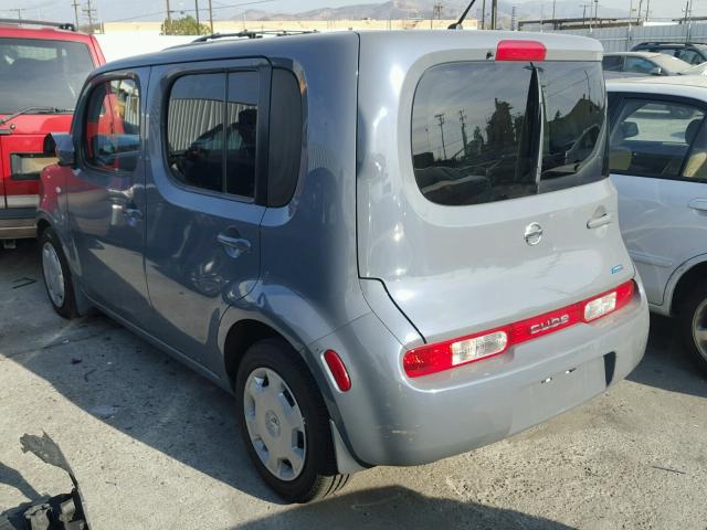 JN8AZ2KR3DT301985 - 2013 NISSAN CUBE S GRAY photo 3