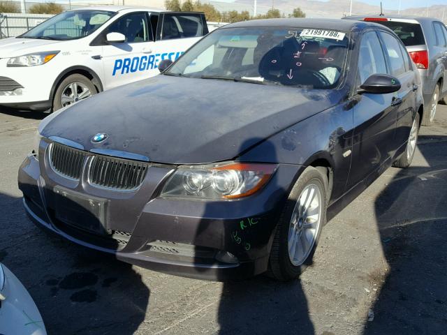 WBAVB13576KX41401 - 2006 BMW 325 I GRAY photo 2