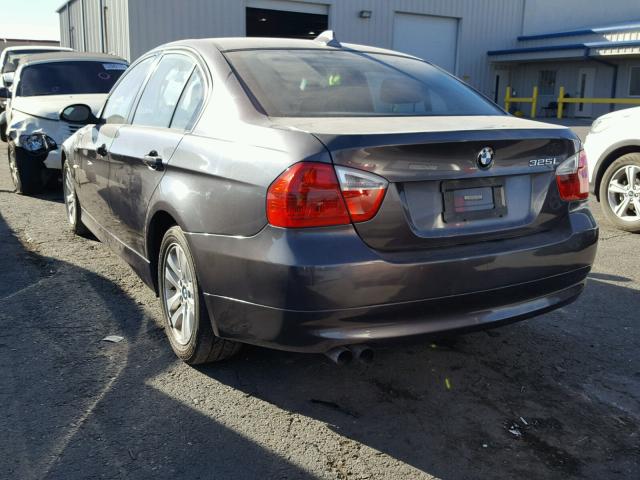 WBAVB13576KX41401 - 2006 BMW 325 I GRAY photo 3