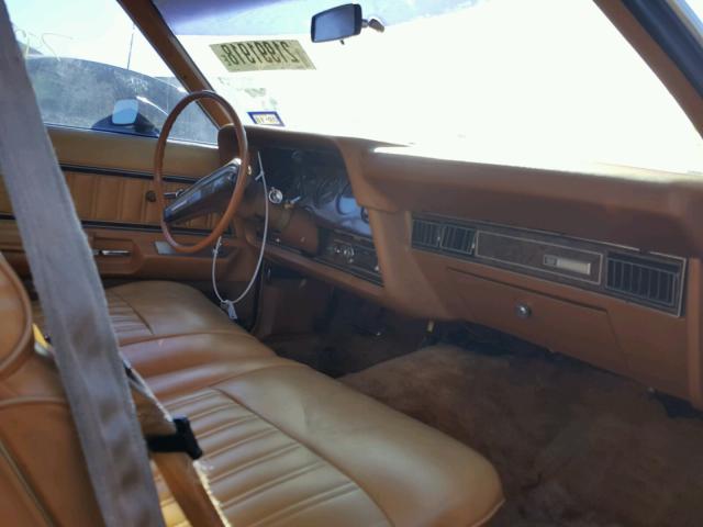 8H93F659774 - 1978 MERCURY COUGAR BROWN photo 5