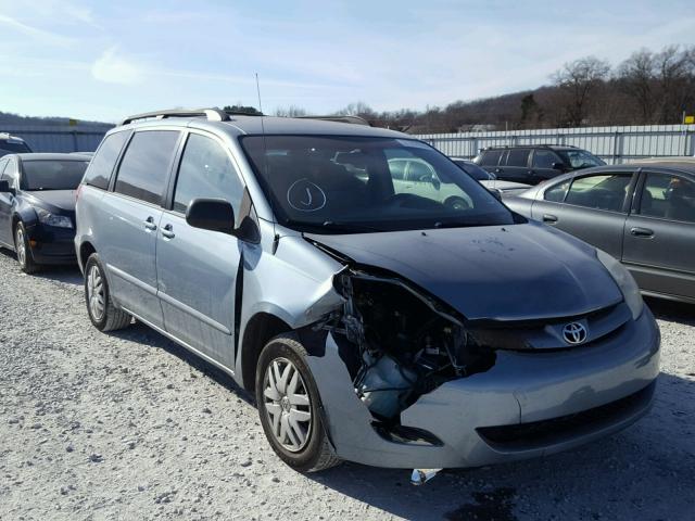 5TDZA23CX6S566730 - 2006 TOYOTA SIENNA CE GRAY photo 1