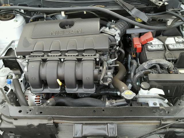 3N1AB7AP0HY271406 - 2017 NISSAN SENTRA S GRAY photo 7