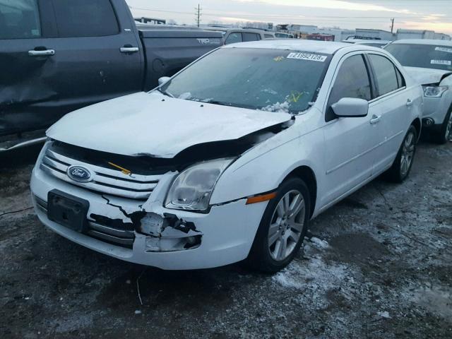 3FAFP08196R169595 - 2006 FORD FUSION SEL WHITE photo 2