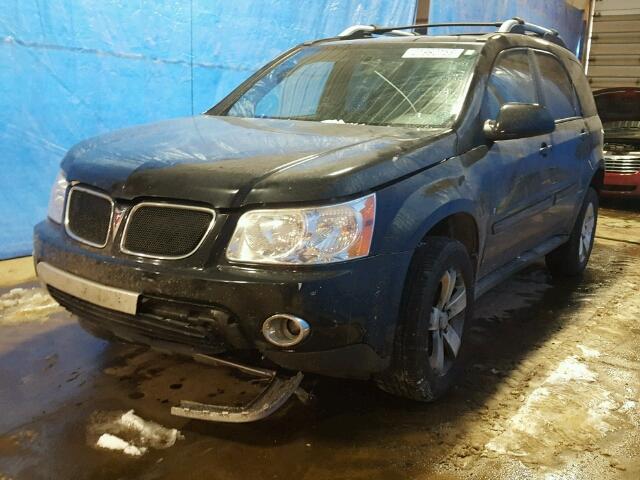 2CKDL63F566064507 - 2006 PONTIAC TORRENT BLACK photo 2