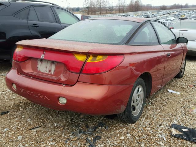 1G8ZP128X2Z251502 - 2002 SATURN SC1 ORANGE photo 4