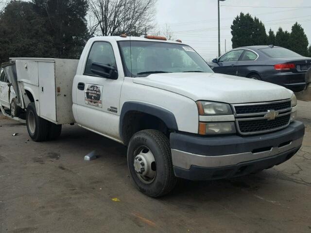 1GBJK34D66E186950 - 2006 CHEVROLET SILVERADO WHITE photo 1