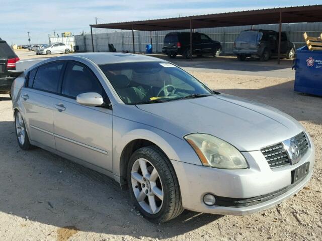 1N4BA41E44C907013 - 2004 NISSAN MAXIMA SE SILVER photo 1