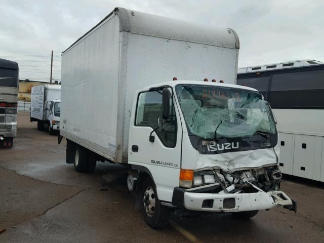 JALC4B14227007393 - 2002 ISUZU NPR WHITE photo 1